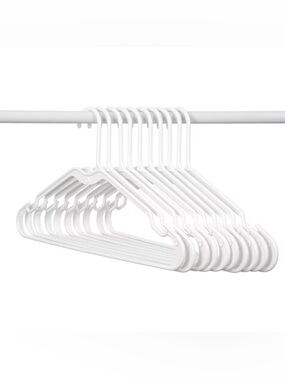 White Plastic Hangers (50)